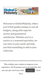 Mobile Screenshot of globalphilately.com